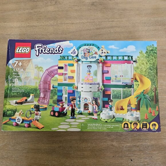LEGO FRIENDS Pet Daycare Center 41718 99% complete Partial/Sealed Bags - Picture 1 of 12
